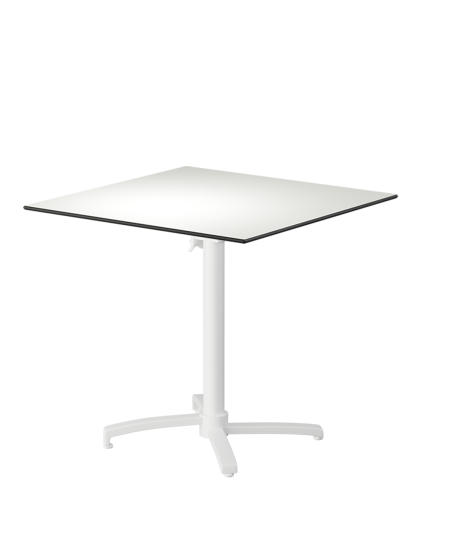 Stolik Cross Comfort biały blat HPL