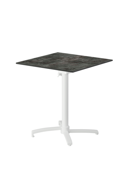 Stolik Cross Comfort biały blat HPL