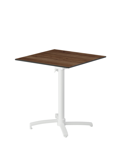 Stolik Cross Comfort biały blat HPL