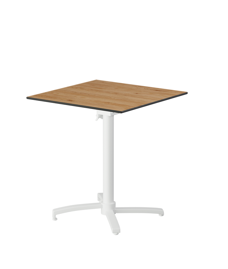 Stolik Cross Comfort biały blat HPL