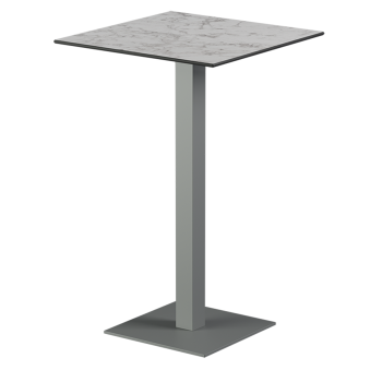Stolik Alfa Bar szary blat HPL