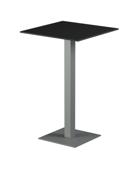 Stolik Alfa Bar szary blat HPL