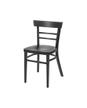 Krzesło drewniane Epic czarne