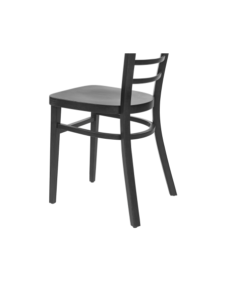 Krzesło drewniane Epic czarne
