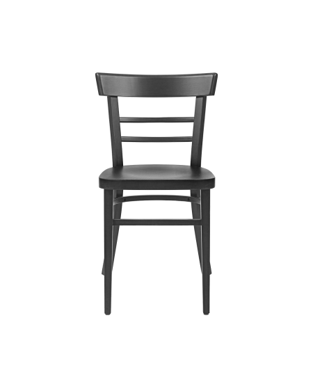 Krzesło drewniane Epic czarne