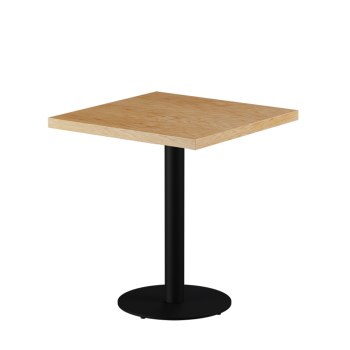 Stolik Alfa R blat drewniano-fornirowany