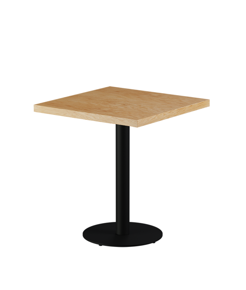 Stolik Alfa R blat drewniano-fornirowany