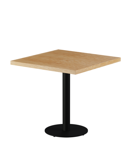 Stolik Alfa R blat drewniano-fornirowany