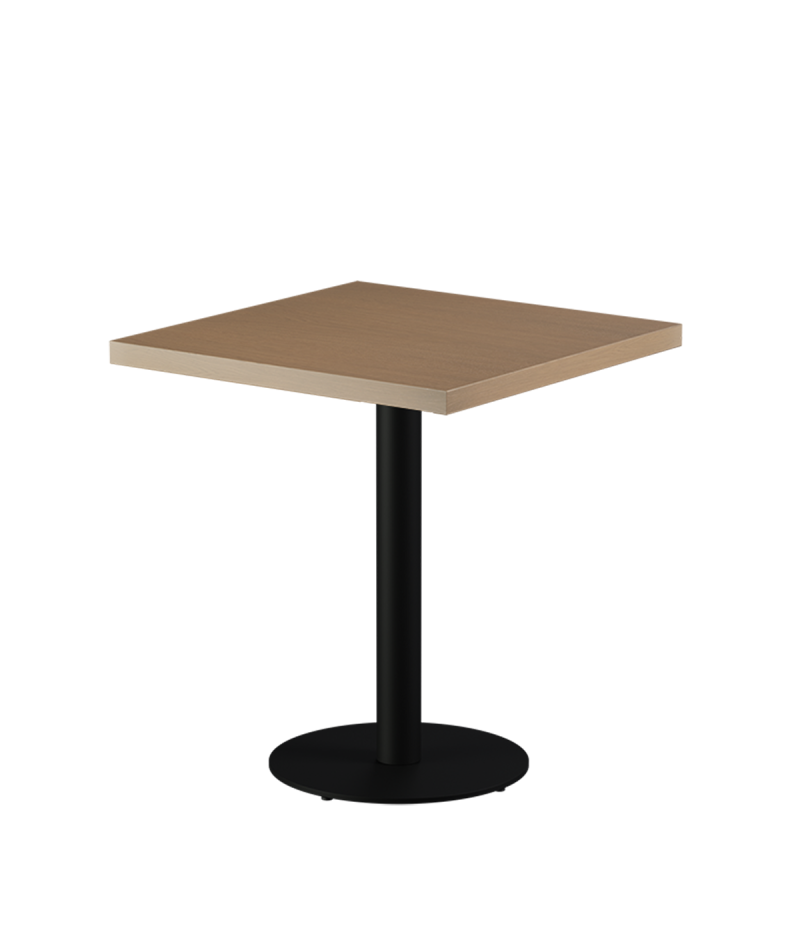 Stolik Alfa R blat drewniano-fornirowany