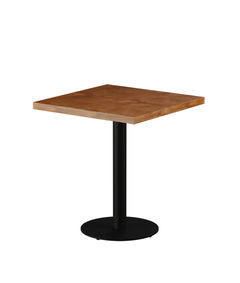 Stolik Alfa R blat drewniano-fornirowany