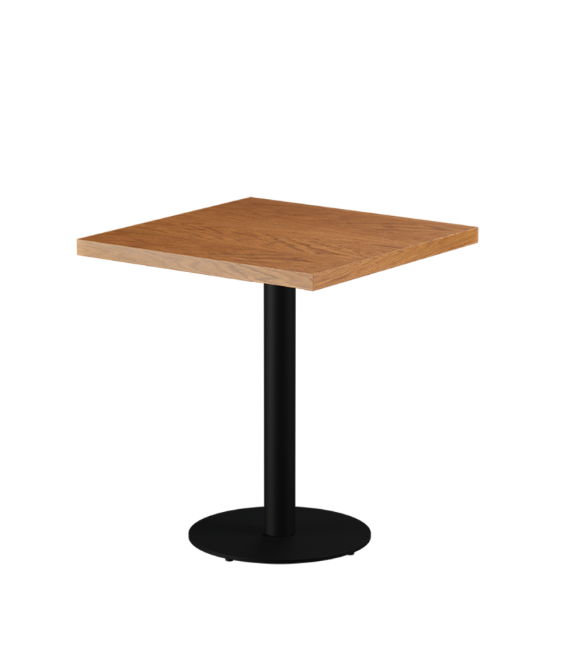 Stolik Alfa R blat drewniano-fornirowany