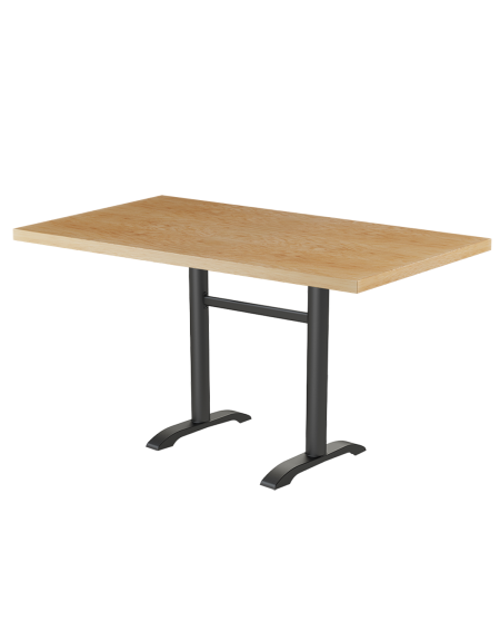 Stolik Carvo Duo blat drewniano-fornirowany