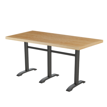 Stolik Carvo Trio blat drewnianio-fornirowany