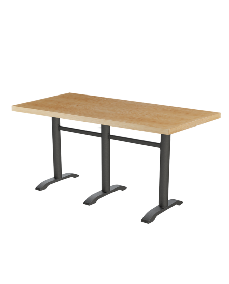 Stolik Carvo Trio blat drewnianio-fornirowany