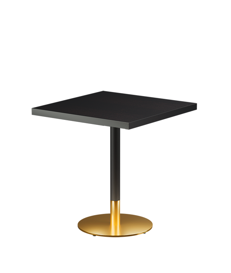 Stolik Omega R blat drewniano-fornirowany