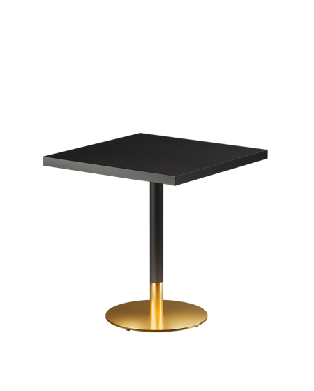 Stolik Omega R blat drewniano-fornirowany