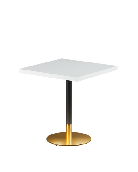 Stolik Omega R blat drewniano-fornirowany