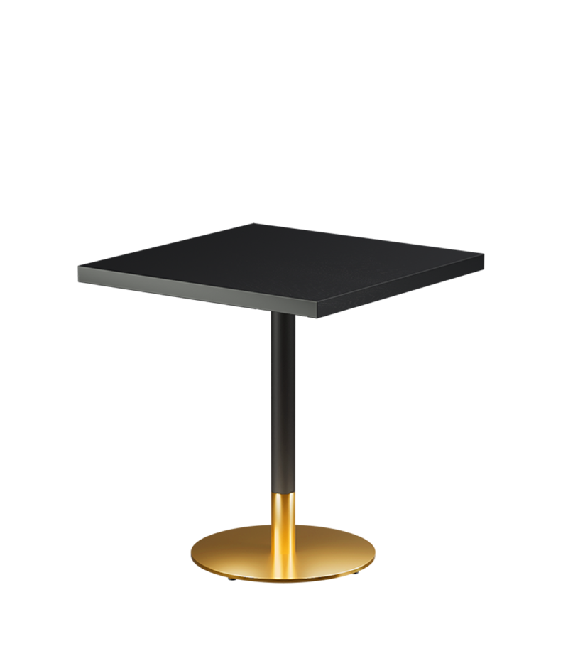 Stolik Omega R blat drewniano-fornirowany