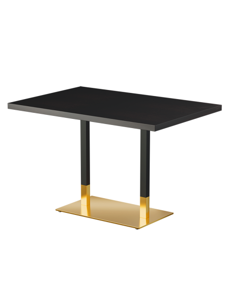 Stolik Omega Duo blat drewniano-fornirowany