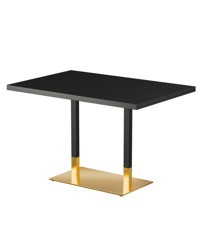 Stolik Omega Duo blat drewniano-fornirowany