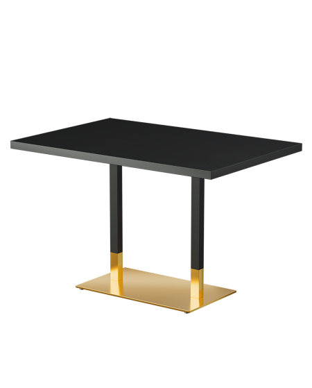 Stolik Omega Duo blat drewniano-fornirowany