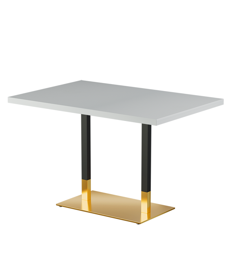 Stolik Omega Duo blat drewniano-fornirowany