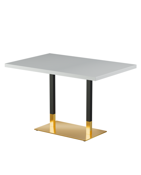 Stolik Omega Duo blat drewniano-fornirowany