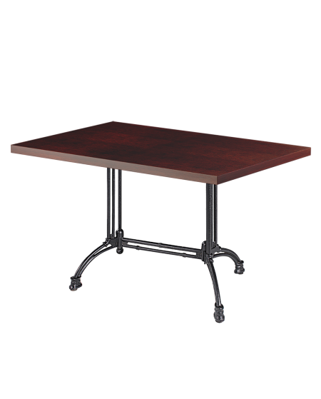 Stolik Rustical Duo blat drewniano-fornirowany