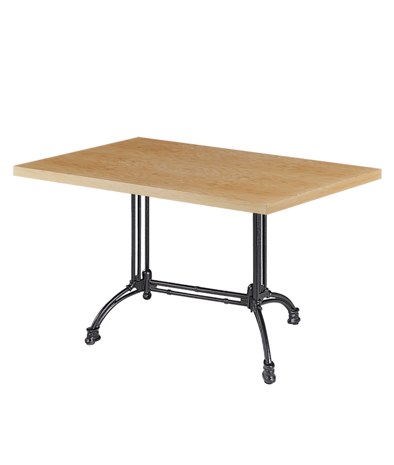 Stolik Rustical Duo blat drewniano-fornirowany