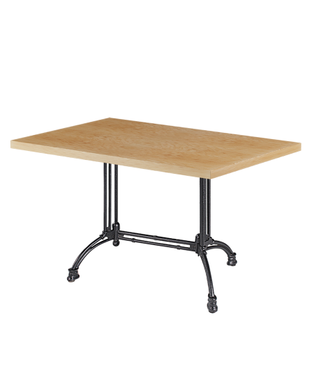 Stolik Rustical Duo blat drewniano-fornirowany