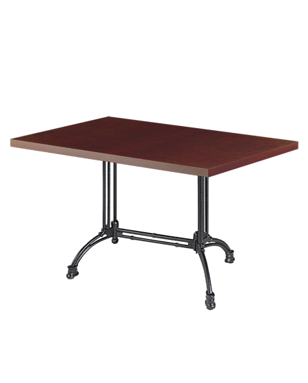 Stolik Rustical Duo blat drewniano-fornirowany