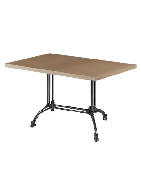 Stolik Rustical Duo blat drewniano-fornirowany