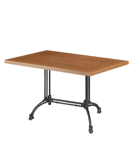 Stolik Rustical Duo blat drewniano-fornirowany