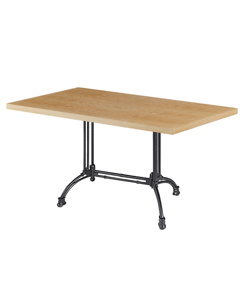 Stolik Rustical Duo blat drewniano-fornirowany