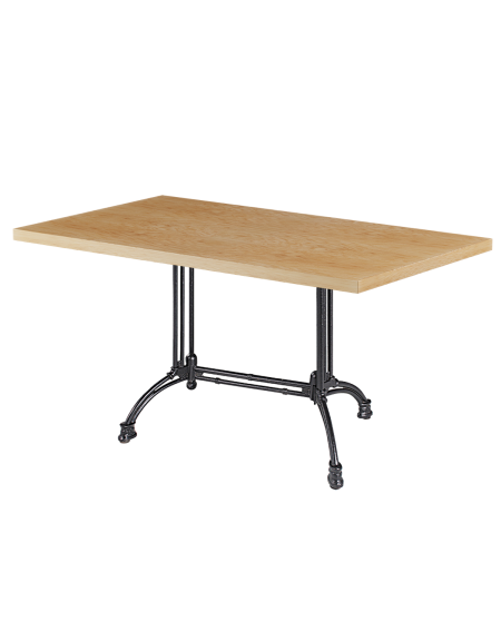 Stolik Rustical Duo blat drewniano-fornirowany