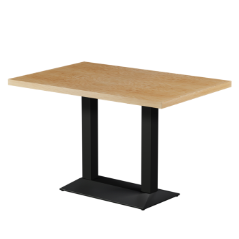 Stolik Giza Duo blat drewniano-fornirowany