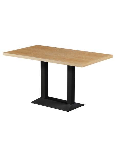 Stolik Giza Duo blat drewniano-fornirowany