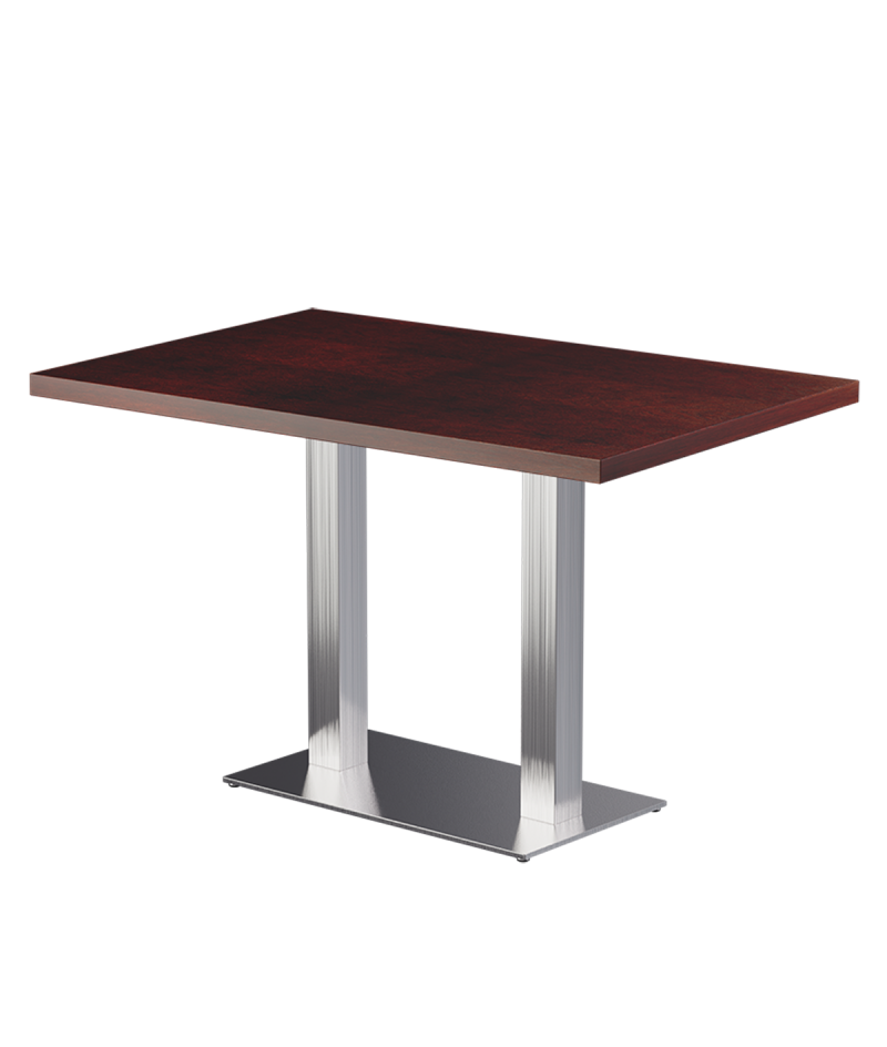 Stolik Sigma Duo blat drewniano-fornirowany