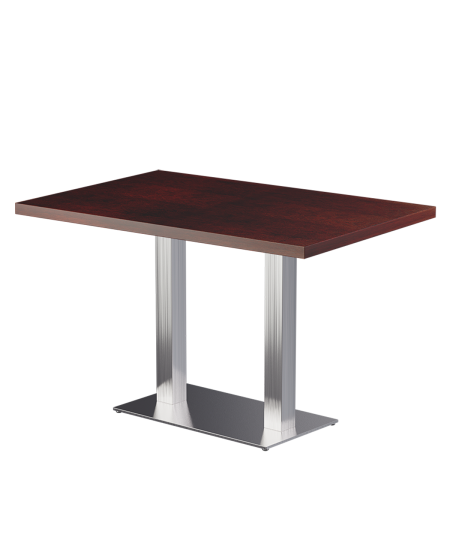 Stolik Sigma Duo blat drewniano-fornirowany