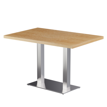 Stolik Sigma Duo blat drewniano-fornirowany