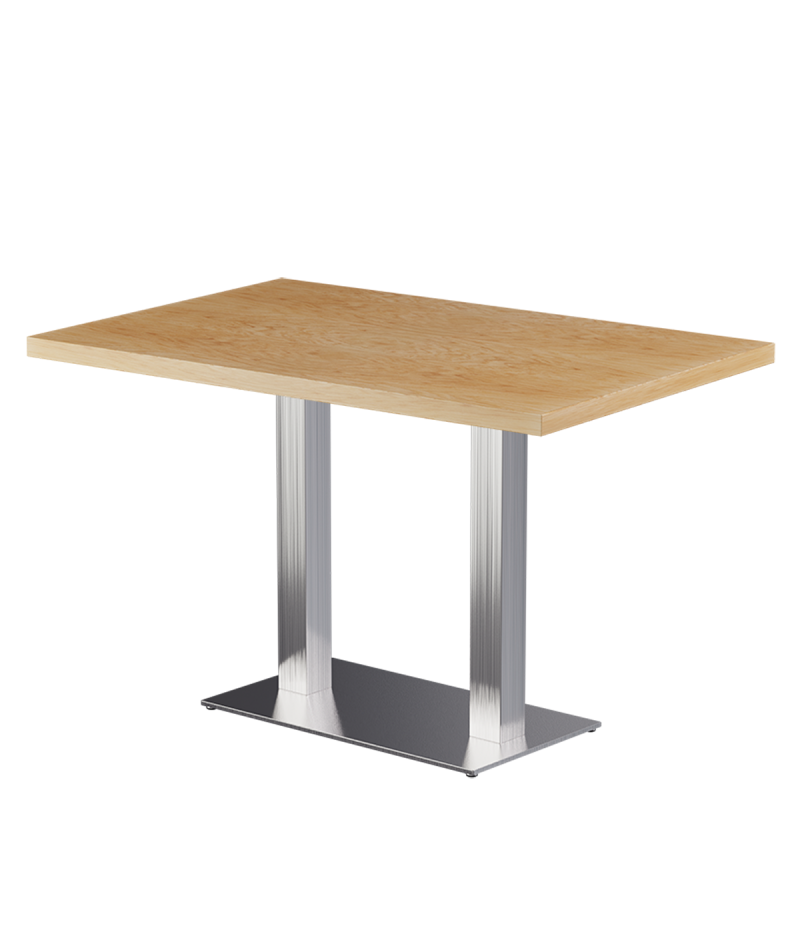 Stolik Sigma Duo blat drewniano-fornirowany