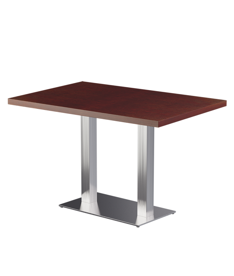 Stolik Sigma Duo blat drewniano-fornirowany