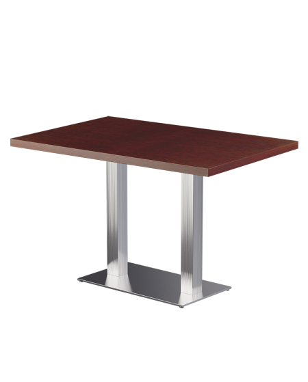 Stolik Sigma Duo blat drewniano-fornirowany