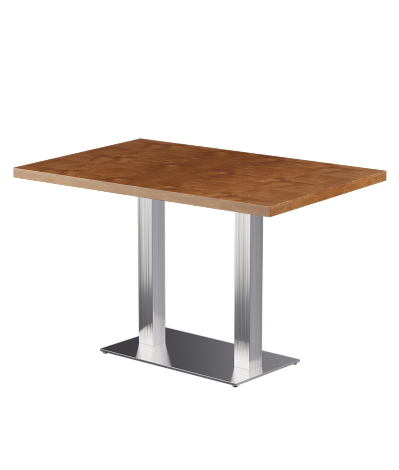 Stolik Sigma Duo blat drewniano-fornirowany