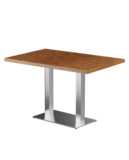 Stolik Sigma Duo blat drewniano-fornirowany