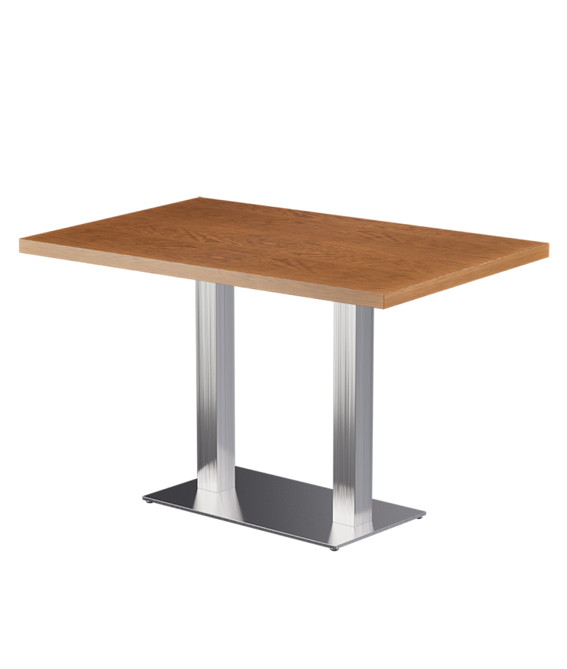 Stolik Sigma Duo blat drewniano-fornirowany