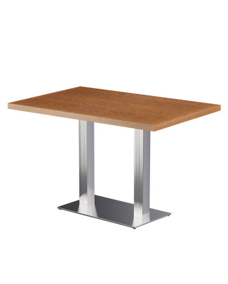 Stolik Sigma Duo blat drewniano-fornirowany