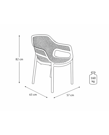 Krzesło Aero beżowe