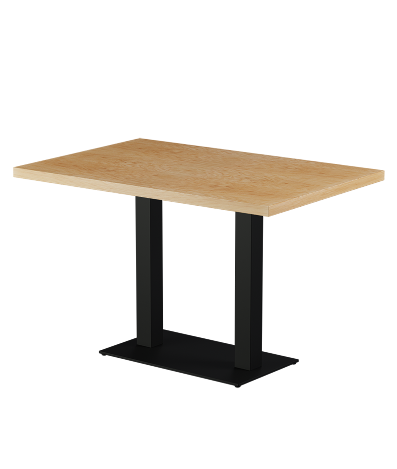 Stolik Alfa Duo blat drewniano-fornirowany