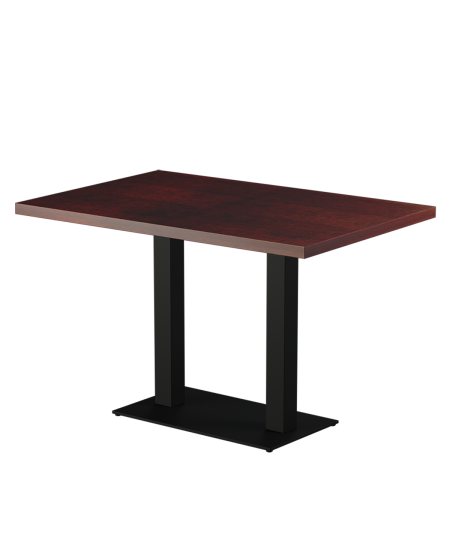 Stolik Alfa Duo blat drewniano-fornirowany